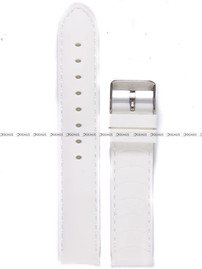 Silikonowy pasek do zegarka Chermond PG1.20.7.7.1, 20 mm, Biały