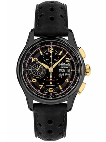 Zegarek Męski Automatyczny Atlantic Worldmaster Krzysztof Hołowczyc 55853.46.95LE - Limitowana Edycja - Dodatkowy pasek w zestawie