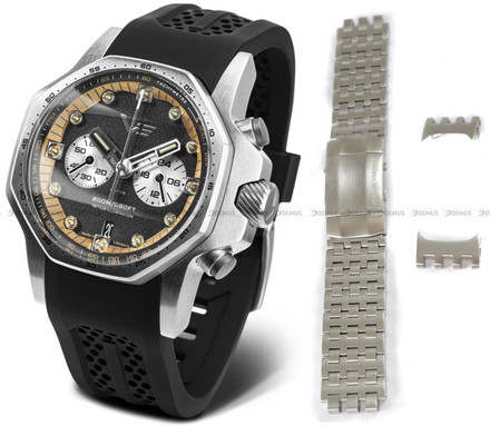 Zegarek Męski Vostok Europe Atomic Age Sakharov VK64-640A698B - Zestaw