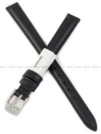 Pasek skórzany do zegarka - Rochet Miami 5411001ST - 10 mm - Czarny