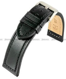 Skórzany pasek do zegarka Horido 0197SL.01.22S, 22 mm, Czarny