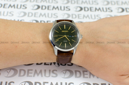 Zegarek Seiko Solar SNE529P1 Męski, Kwarcowy, Wskazówkowy