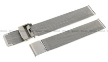 Bransoleta mesh do zegarka - Pacific MS-04-31-18MM - 18 mm - srebrna