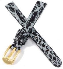 Pasek skórzany do zegarka - Demus PSD10.12.1.5-G - 12 mm