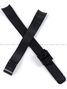Siateczkowa (mesh) bransoleta do zegarka Obaku V130LBBMB, 12 mm, Czarna