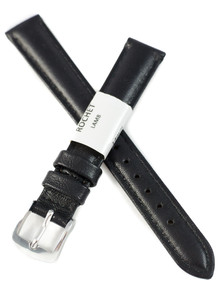 Pasek skórzany do zegarka - Rochet Screen 6330401 - 14 mm - Czarny
