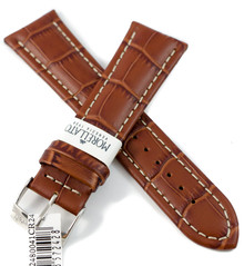 Skórzany pasek do zegarka Morellato A01U3252480041CR24, 24 mm, Brązowy