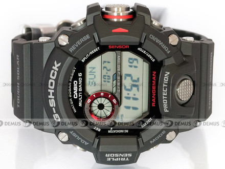 Zegarek Casio G-Shock Radio Controlled GW-9400-1ER Męski, Kwarcowy Radio Controlled, Elektroniczny