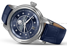Zegarek Damski Aviator Douglas MoonFlight Diamonds Edition V.1.33.0.379.4
