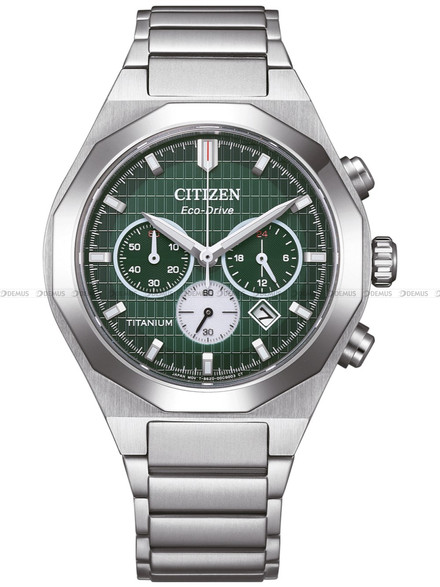 Citizen Zenshin Senkei Super Titanium Chronograph Eco-Drive CA4691-59X Zegarek Męski 