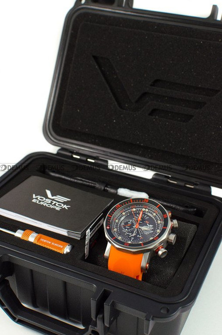 Zegarek Męski Vostok Europe Lunokhod YM86-620A506S - Zestaw