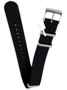 Pasek NATO Bawełniany do zegarka - Fluco Field Cotton 915M-01-20 - 20 mm