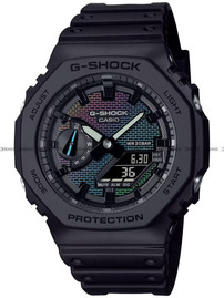 G-SHOCK Carbon Core Guard Rainbow Brick Wall GA 2100RW 1AER Zegarek Męski