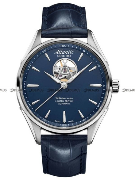Zegarek Męski Atlantic Worldmaster Open Heart 52780.41.51 - Limitowana Edycja