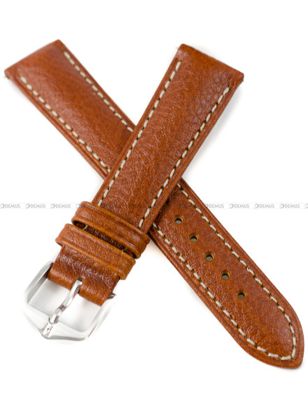Pasek skórzany do zegarka - Hirsch Boston 01302170-2-18 M - 18 mm