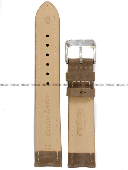 Pasek skórzany do zegarka - Chermond A215.20.61 - 20 mm