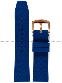 Pasek silikonowy do zegarka Vostok Europe Expedition 6S21-595B645 - 24 mm