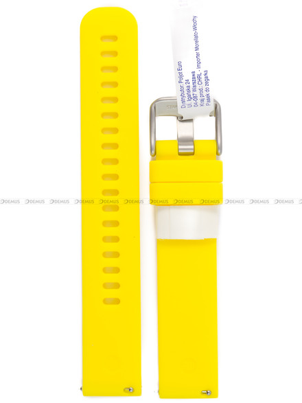 Pasek silikonowy do zegarka - Morellato A01X5654187098SB18 - 18 mm