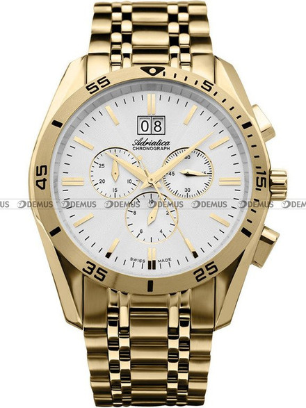 Zegarek Adriatica Mens Fashion A8202.1113CH Męski, Kwarcowy, Wskazówkowy