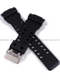 Pasek do zegarka z tworzywa Casio GA-100-GA-110-G-8900-Black, 16 mm, Czarny