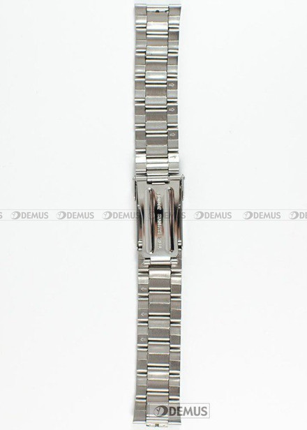 Stalowa bransoleta do zegarka Condor CC226, 18 mm, 20 mm, 22 mm, Srebrna