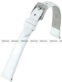 Skórzany pasek do zegarka Horido D0504.09.12S, 12 mm, Biały