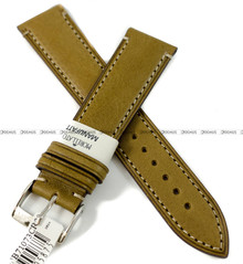 Pasek skórzany do zegarka - Morellato Manufatti A01X5439B71073CR20 - 20 mm