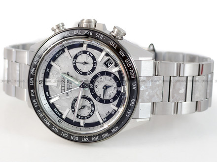 Zegarek Męski Citizen Attesa Eco-Drive SATELLITE WAVE GPS Platinum Shine CC4076-65A - Limitowana Edycja