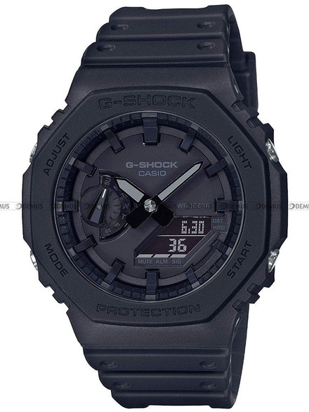 Zegarek Casio G-SHOCK GA-2100-1A1ER Męski, Kwarcowy, Wskazówkowo-Elektroniczny