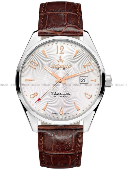 Atlantic Worldmaster Art Deco 51752.41.25R Zegarek Męski