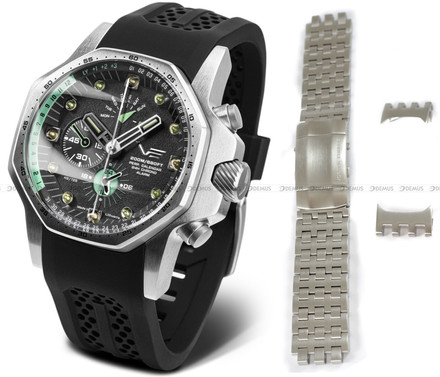 Zegarek Męski Vostok Europe Atomic Age Oppenheimer YM86-640A695B - Zestaw