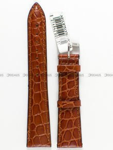 Skórzany pasek do zegarka Morellato A01U0751376037CR20, 20 mm, Brązowy
