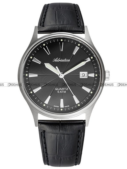 Zegarek Adriatica Tytanowe A1171.4214Q Męski, Kwarcowy, Wskazówkowy