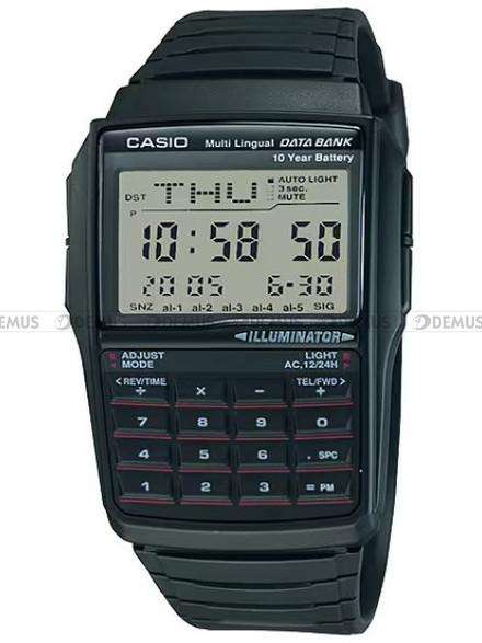 Pasek z tworzywa do zegarków Casio DBC-32 - 22 mm