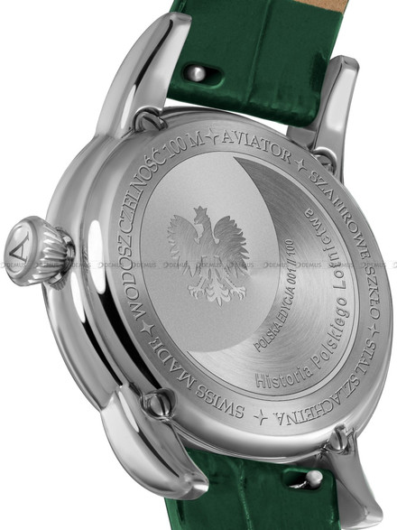 Zegarek Damski Aviator Douglas MoonFlight Diamonds Edition V.1.33.0.390.4 PL - Polska Edycja - Limitowana Edycja