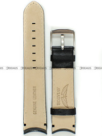 Skórzany pasek do zegarka Aviator Aviator-MIG-21-Fishbed-M.1.14, 22 mm, Czarny