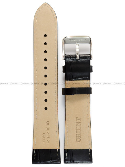 Pasek skórzany do zegarka Orient RA-AK0802S30B - UL002017J0 - 21 mm