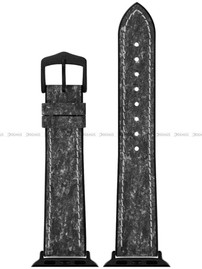 Pasek kauczukowy z adapterem do Apple Watch - Hirsch Stone 0925044050AD-5-20 - 20 mm