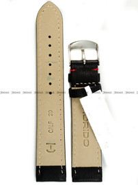 Pasek skórzany do zegarka - Horido 0190.01R.20S - 20 mm