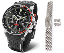 Zegarek Męski Vostok Europe Batiscafos Chrono 6S21-511A771B - Zestaw