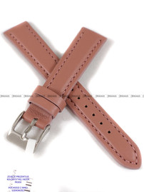 Skórzany pasek do zegarka Minet MSBUM14, 14 mm, Brązowy
