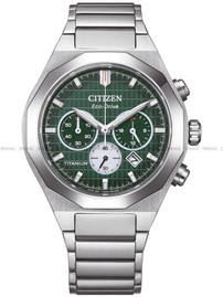 Citizen Zenshin Senkei Super Titanium Chronograph Eco-Drive CA4691-59X Zegarek Męski 