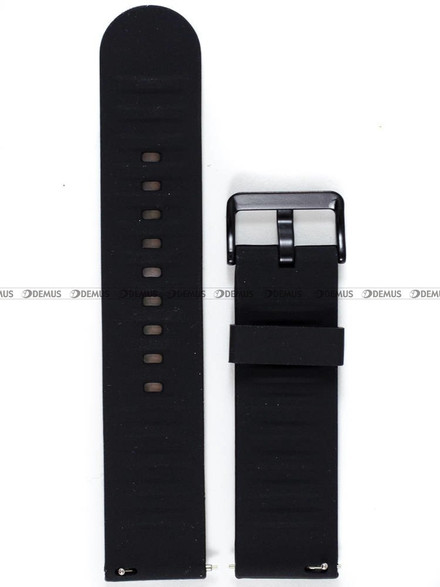 Silikonowy pasek do zegarka Demus PGS1.22.1.2.3.7, 22 mm, Brązowy, Czarny, Biały, Zielony