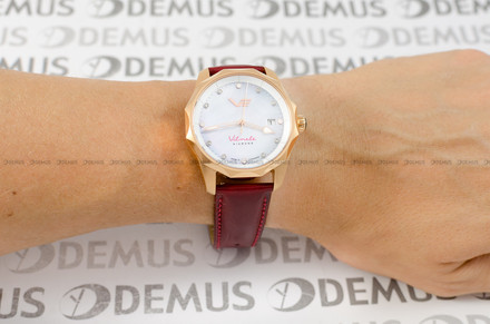 Zegarek Damski Vostok Europe Vilnele VS42-125B754B - z diament - Zestaw