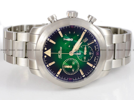 Zegarek Męski Balticus Flying Seal BALFSQCHGRE - Limitowana Edycja 50 sztuk - dodatkowy pasek w zestawie