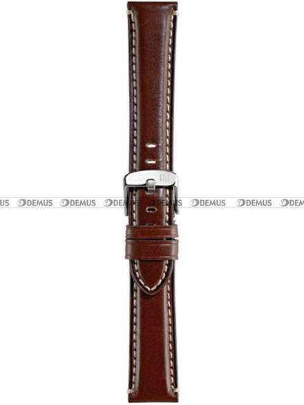 Skórzany pasek do zegarka Morellato A01X4272B12034CR22, 22 mm, Brązowy