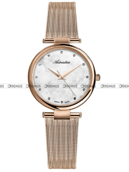 Zegarek Adriatica Ladies fashion A3689.914FQ Damski, Kwarcowy, Wskazówkowy
