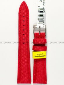 Skórzano-nylonowy pasek do zegarka Morellato A01X5120282083CR20, 20 mm, Czarny