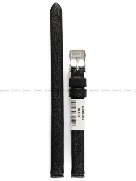 Pasek skórzany do zegarka - Rochet Trendy 6340101 - 8 mm - Czarny