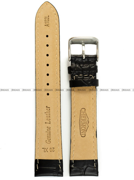 Pasek skórzany do zegarka - Chermond A102L.20.1.22-XL - 20 mm